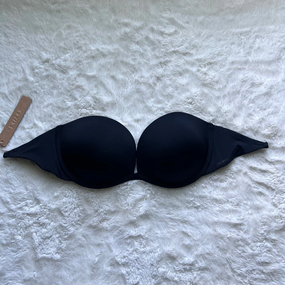 Skims Multi-Way‎ Underwire Bra Onyx Black Size 32D ST-STP-5942W New No Straps